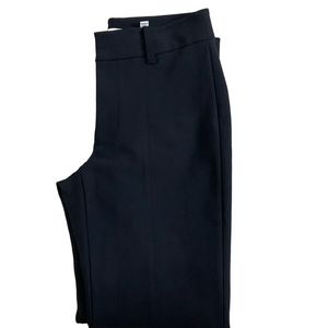 Vince Cotton Tapered Cropped Dress Pants‎ Black Women’s Size 4 Straight Leg